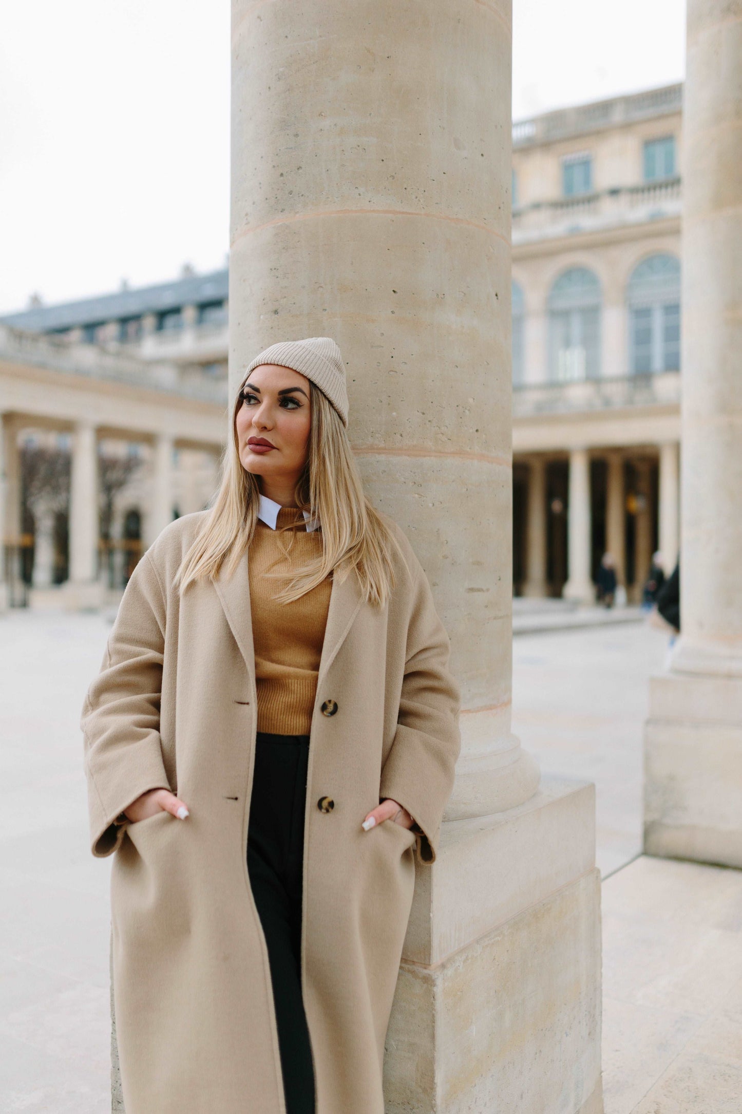 Bonnet Marin Pêcheur en Coton  - Beige